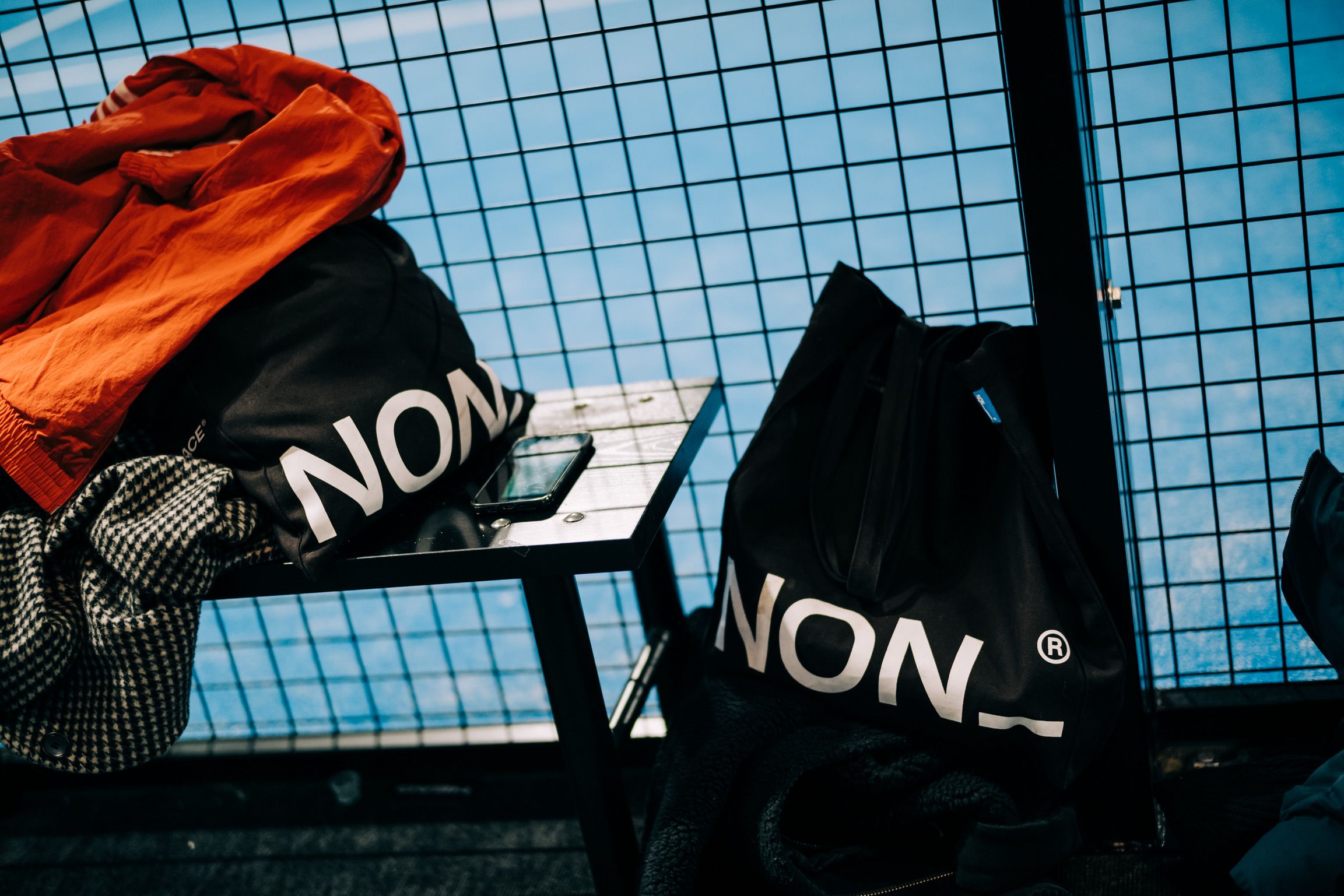 Tote-bags on standby