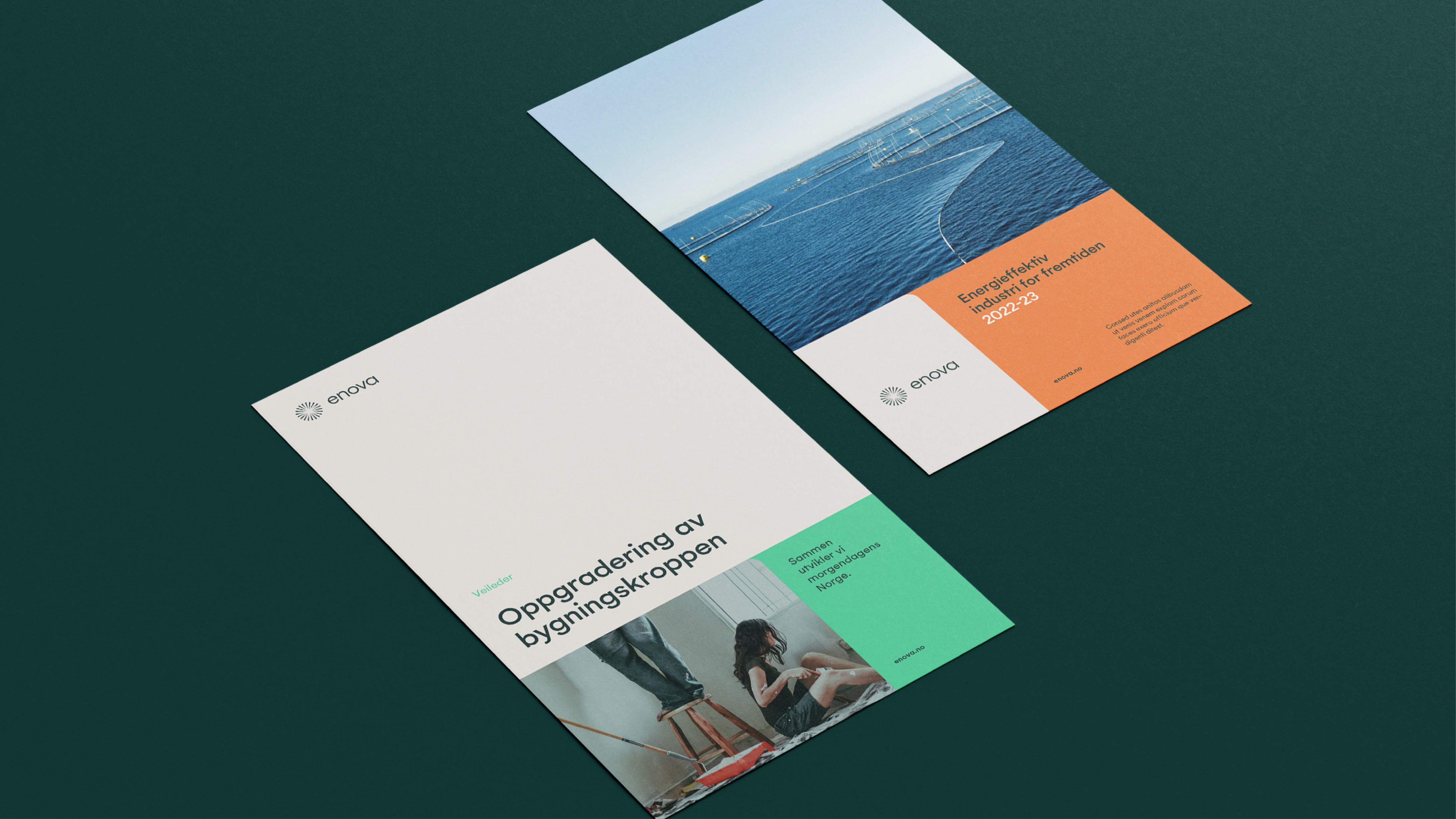 Enova brochure layouts