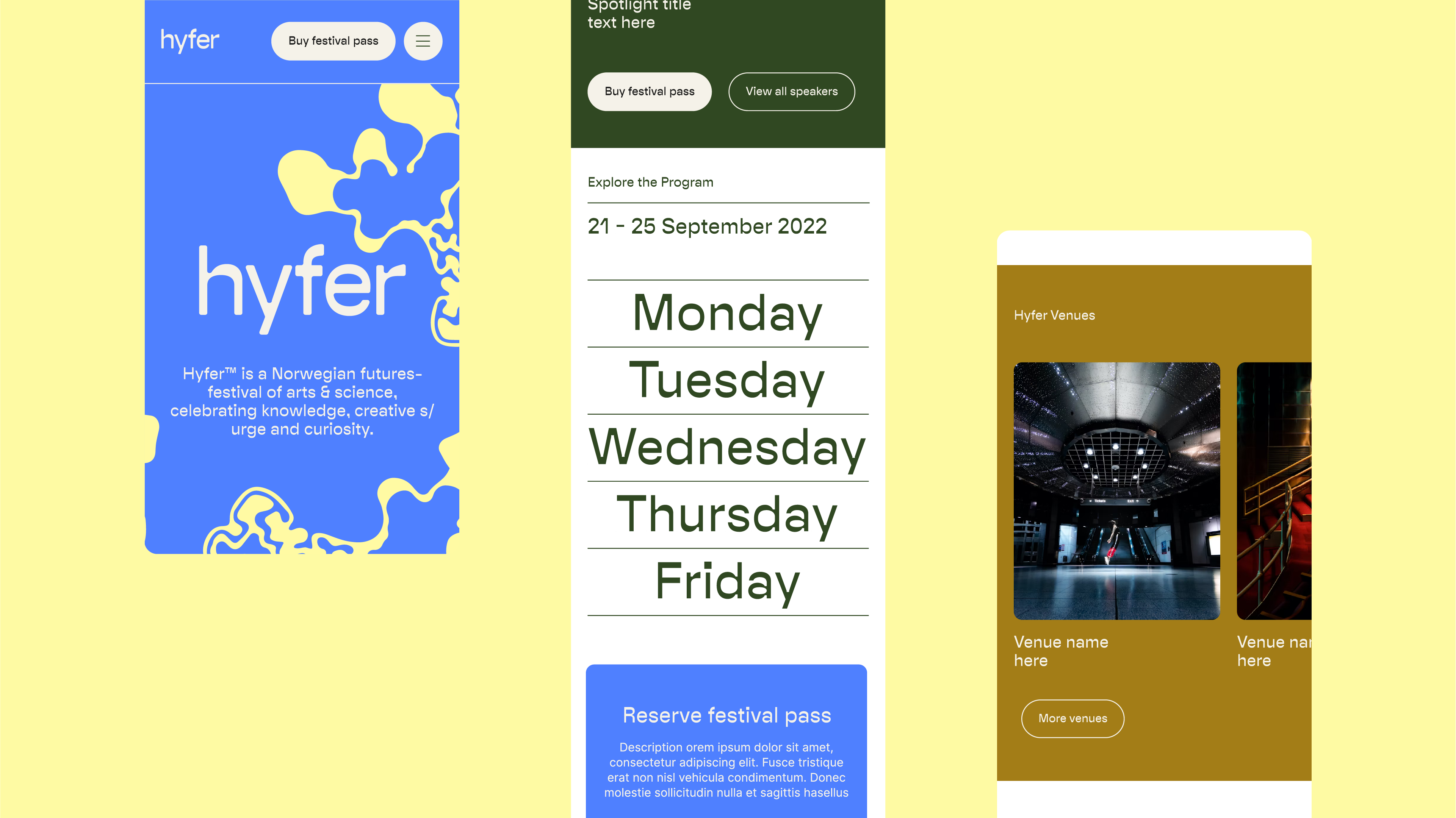Hyfer design website