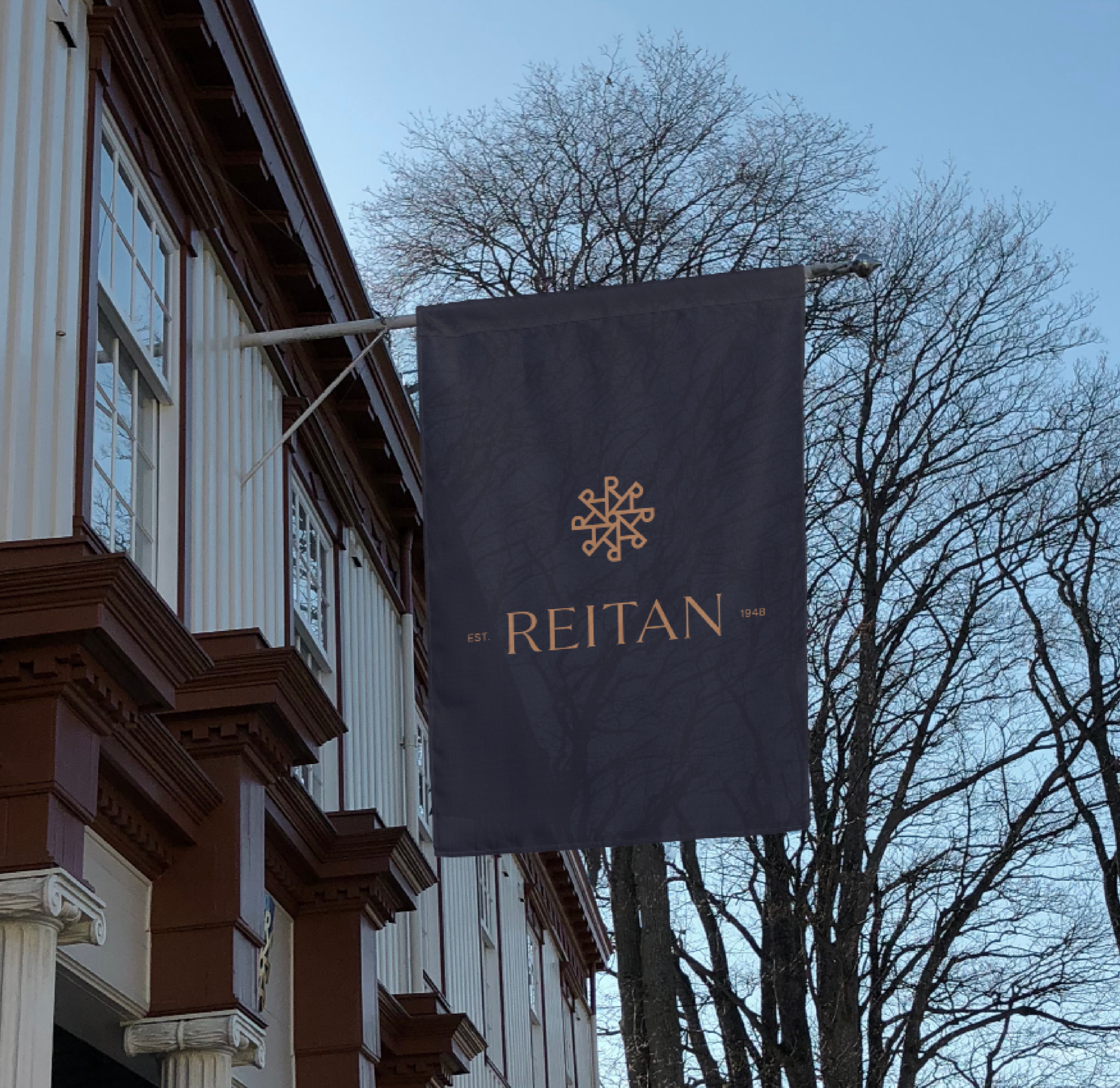 Reitan flag at Lade Gaard