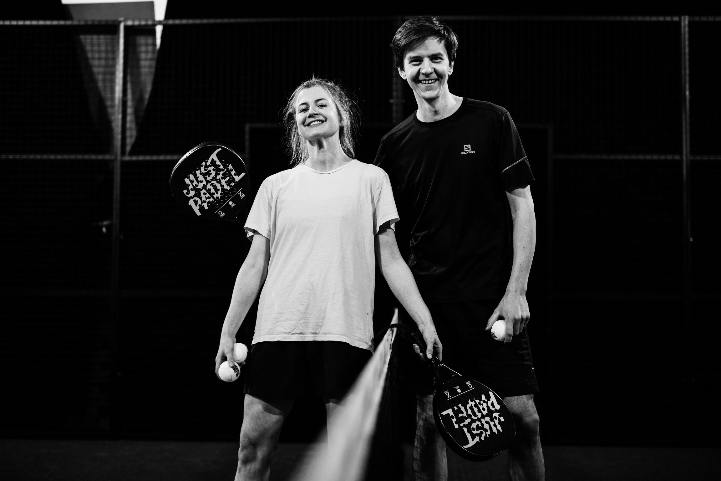 Team padel at the Christmas party