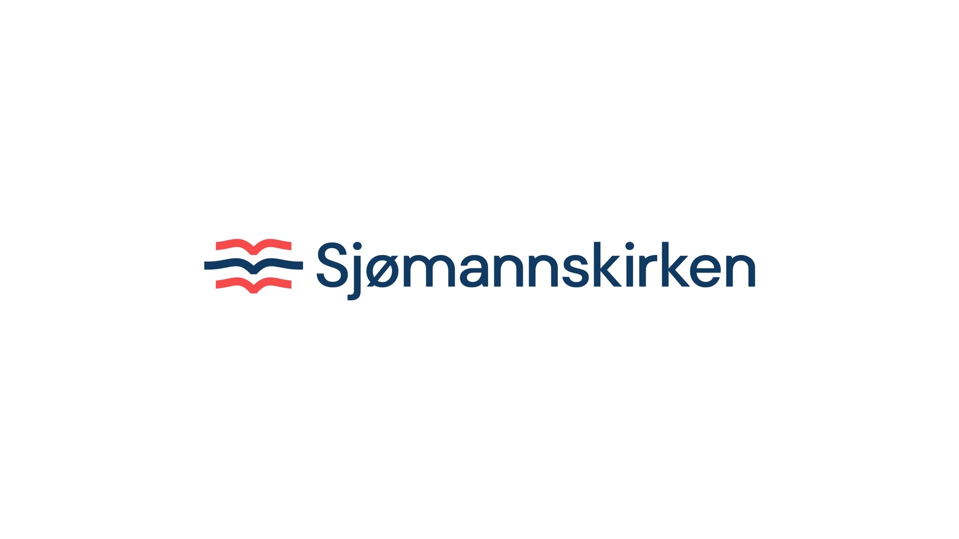 Sjømannskirken blue logo on white background