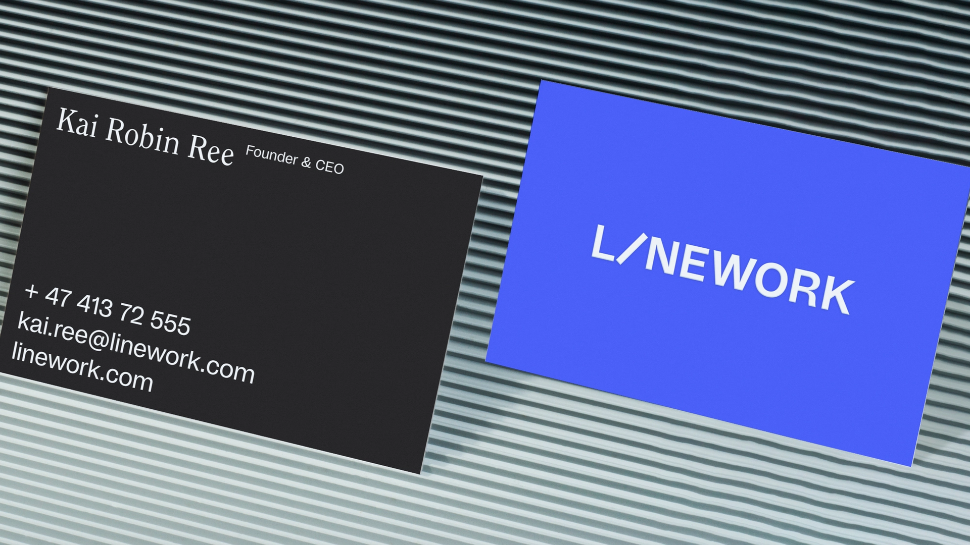 Linework business card