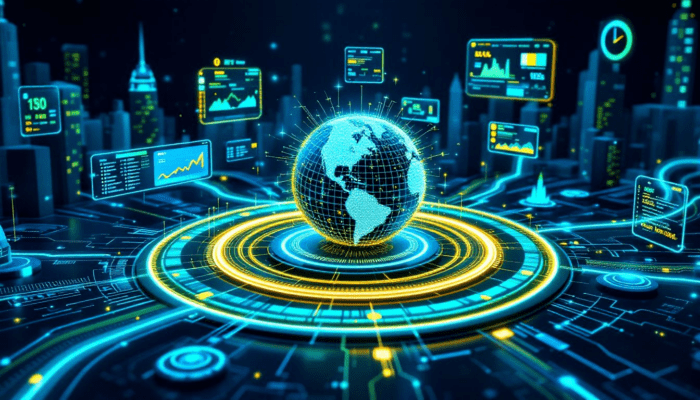 An infographic illustrating the concept of marketplace intelligence.