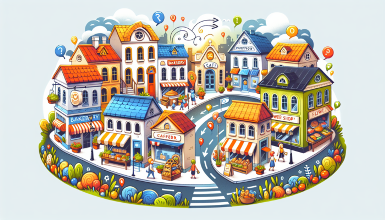 An illustration representing indirect competitors in a business landscape.