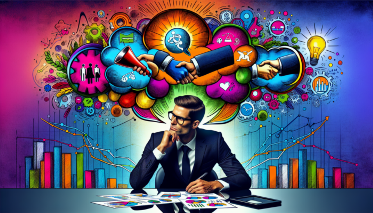 An illustration of strategies to compete with indirect competitors.