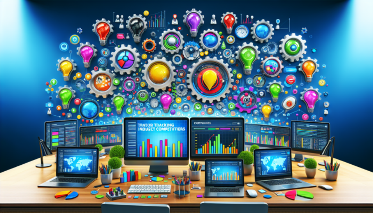 An illustration of tools for tracking indirect competitors.