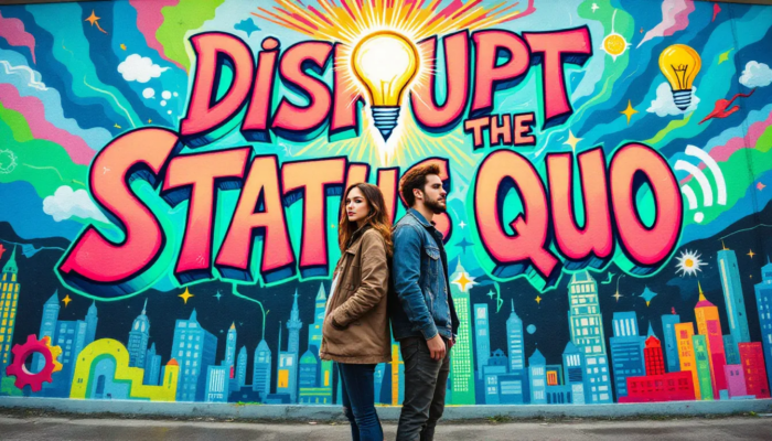An illustration of tips for creating effective guerrilla marketing ideas.
