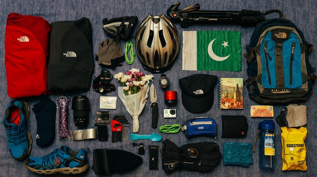 A rucksack load-out laid out — preparation is the costed judgment of what to carry