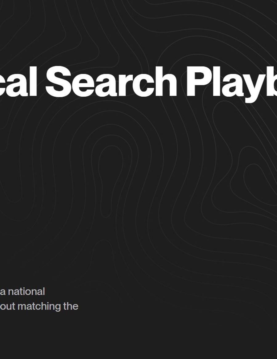 The Local Search Playbook cover
