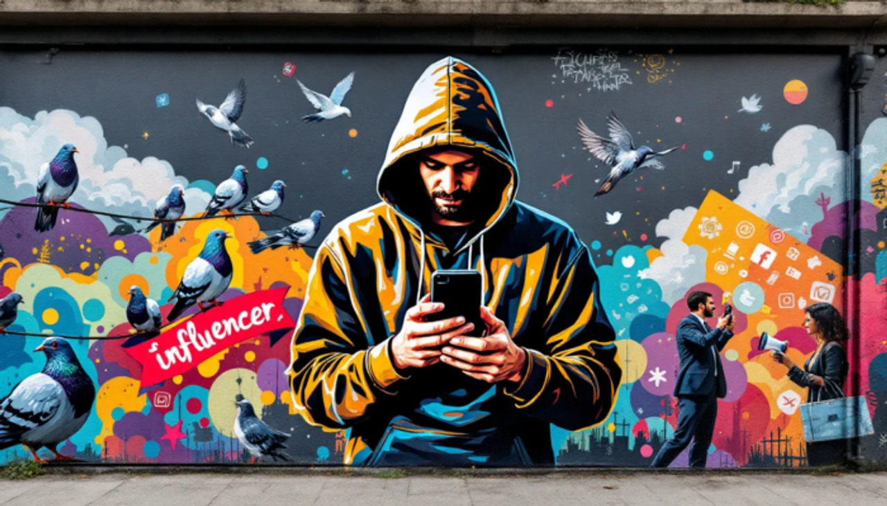 A visual representation of different types of guerrilla marketing tactics.