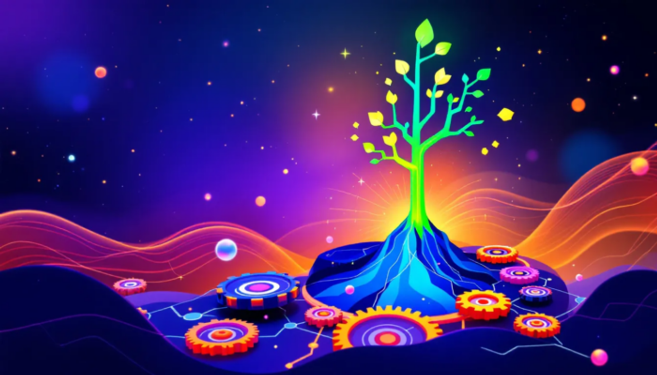 An infographic illustrating the concept of growth marketing.