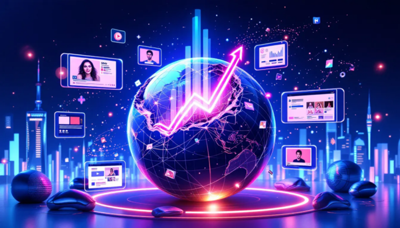 An illustration showing the impact of video content on SEO performance.