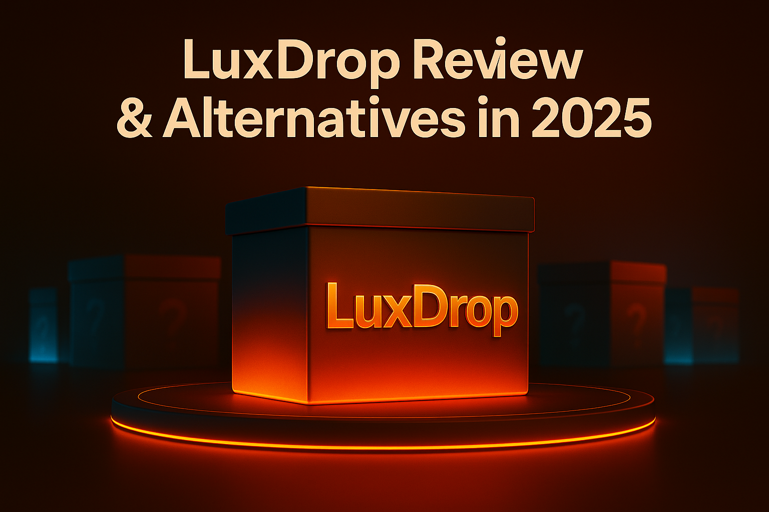 LuxDrop Alternatives: Sites Like LuxDrop, Promo Codes & Reviews in 2025
