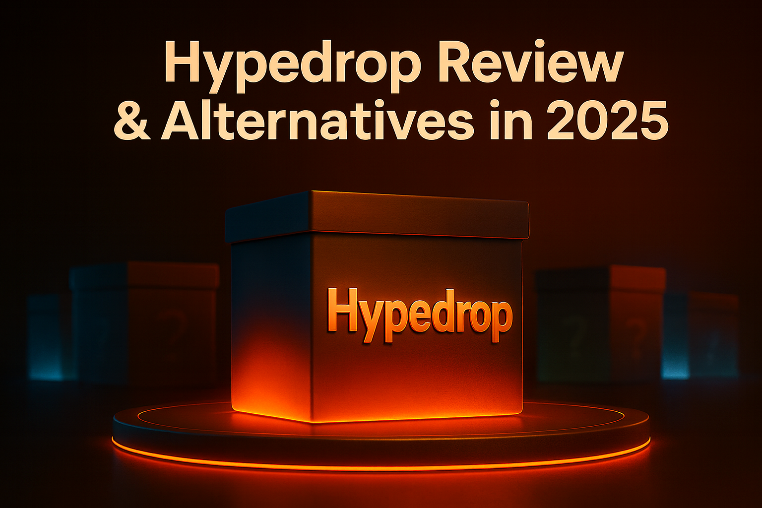 Hypedrop Alternatives: Sites like Hypedrop, Promo Codes & Reviews in 2025