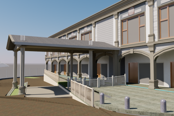 East Entrance of the ABC Project