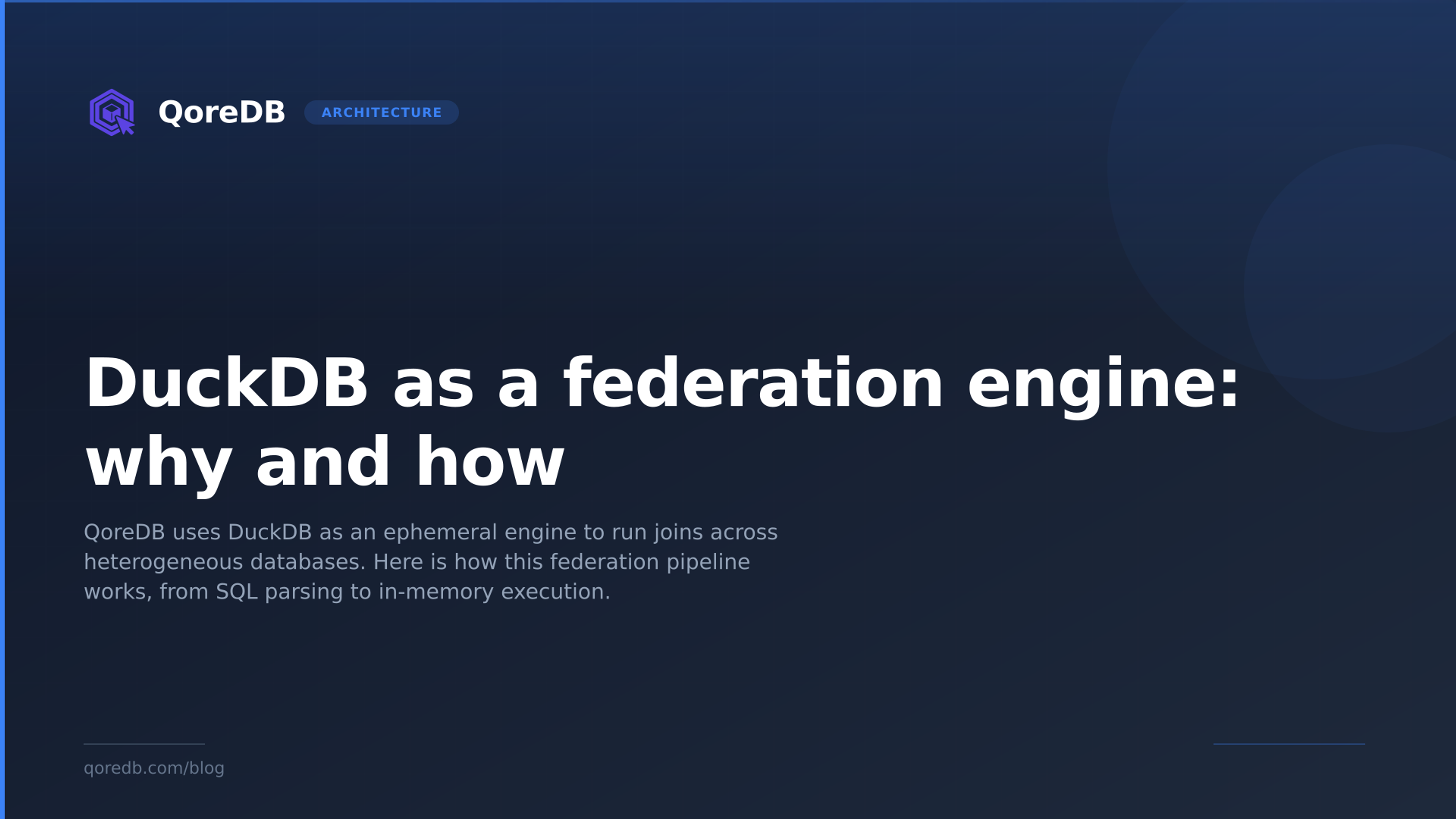 DuckDB as a federation engine: why and how