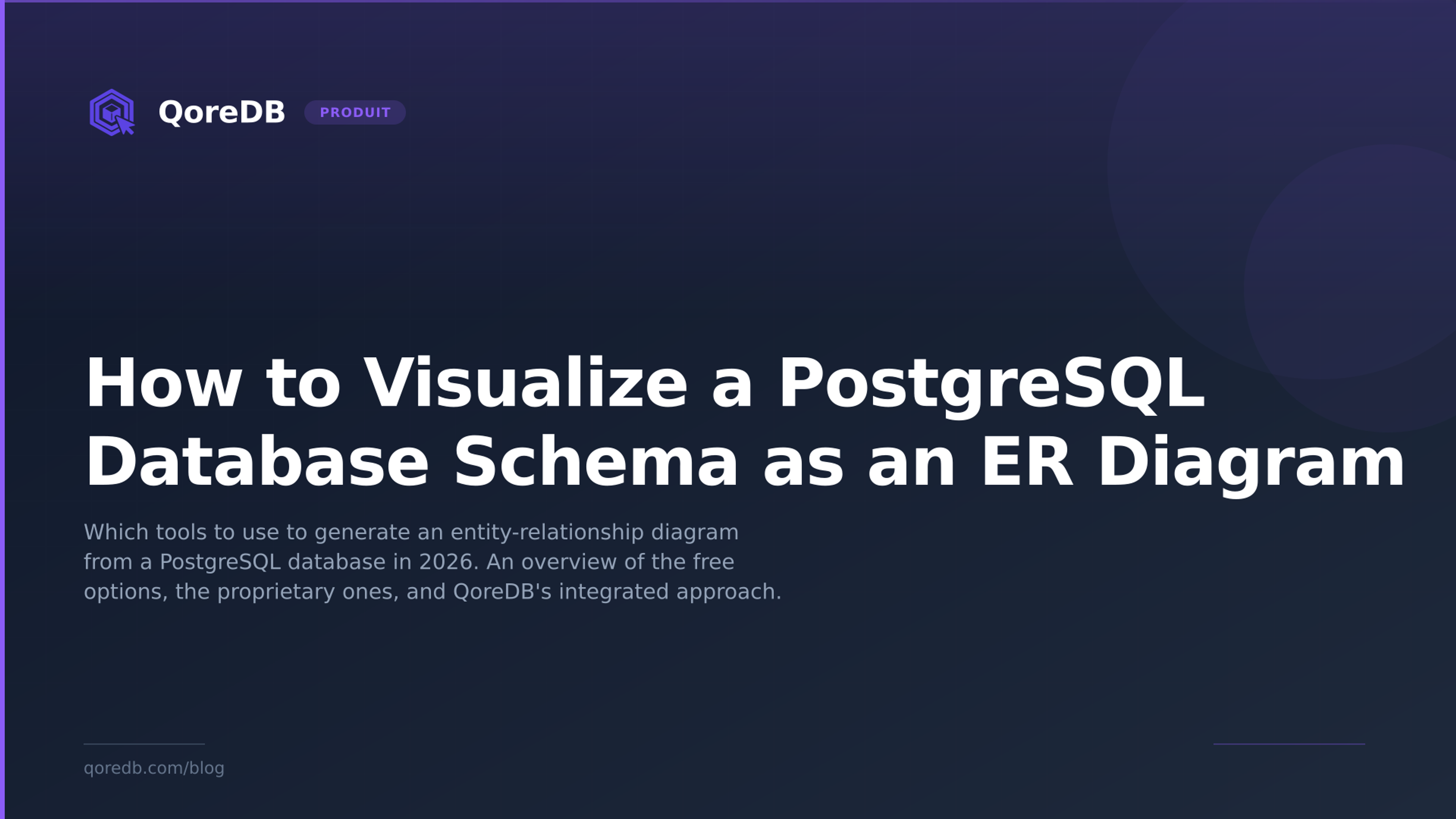 How to Visualize a PostgreSQL Database Schema as an ER Diagram