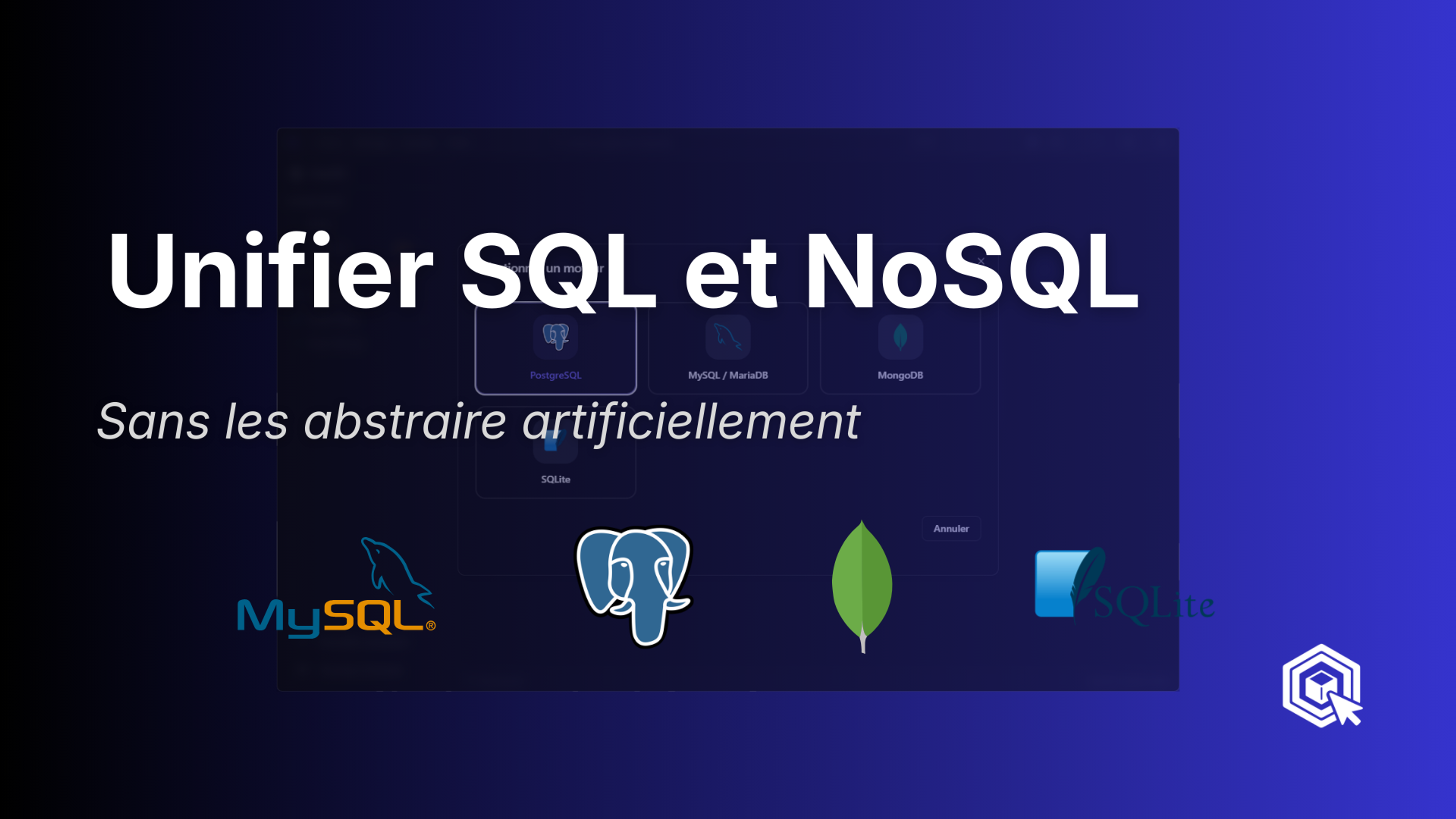 Unifier SQL et NoSQL sans les abstraire artificiellement
