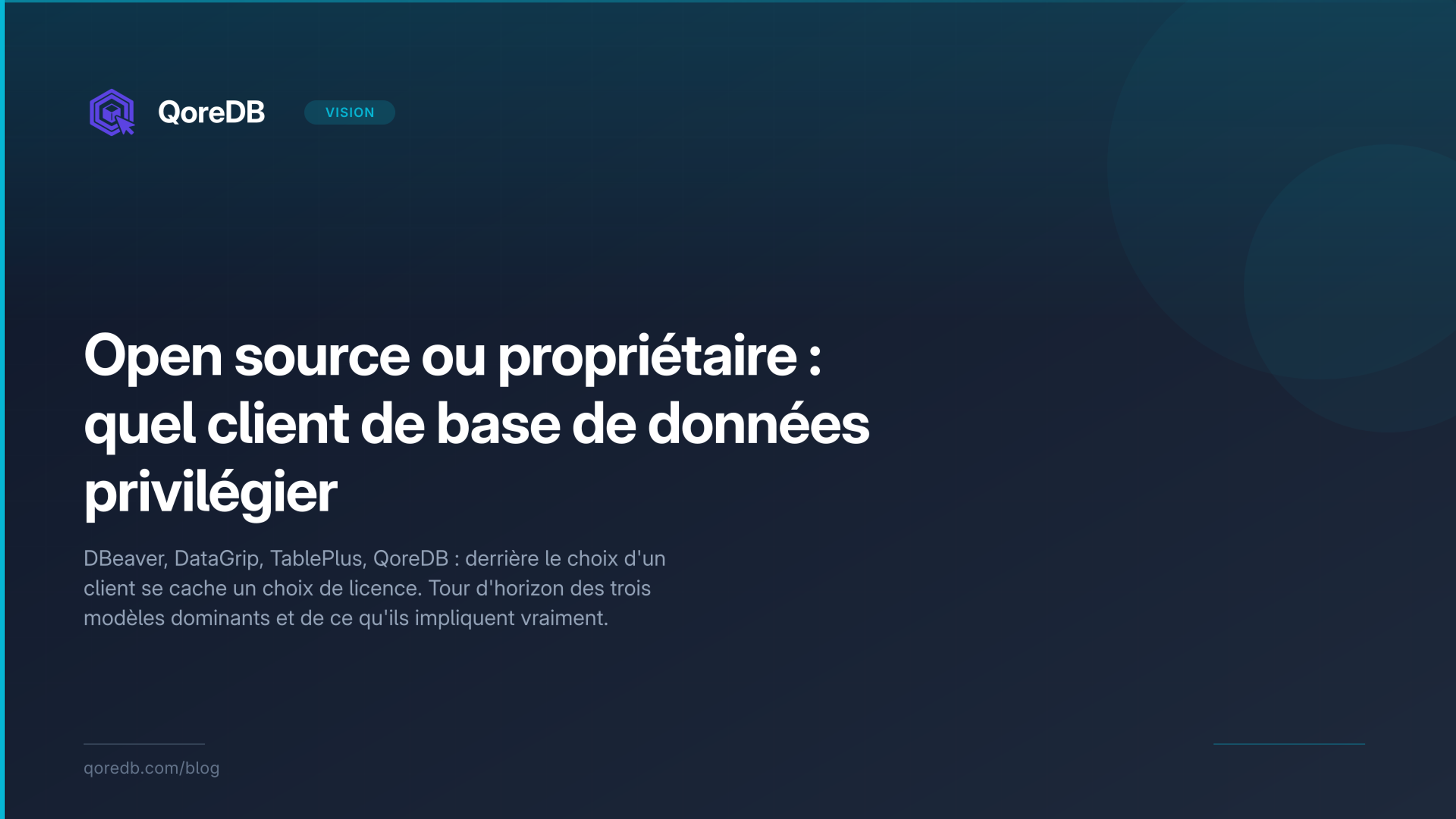 Open source ou propriétaire : quel client de base de données privilégier