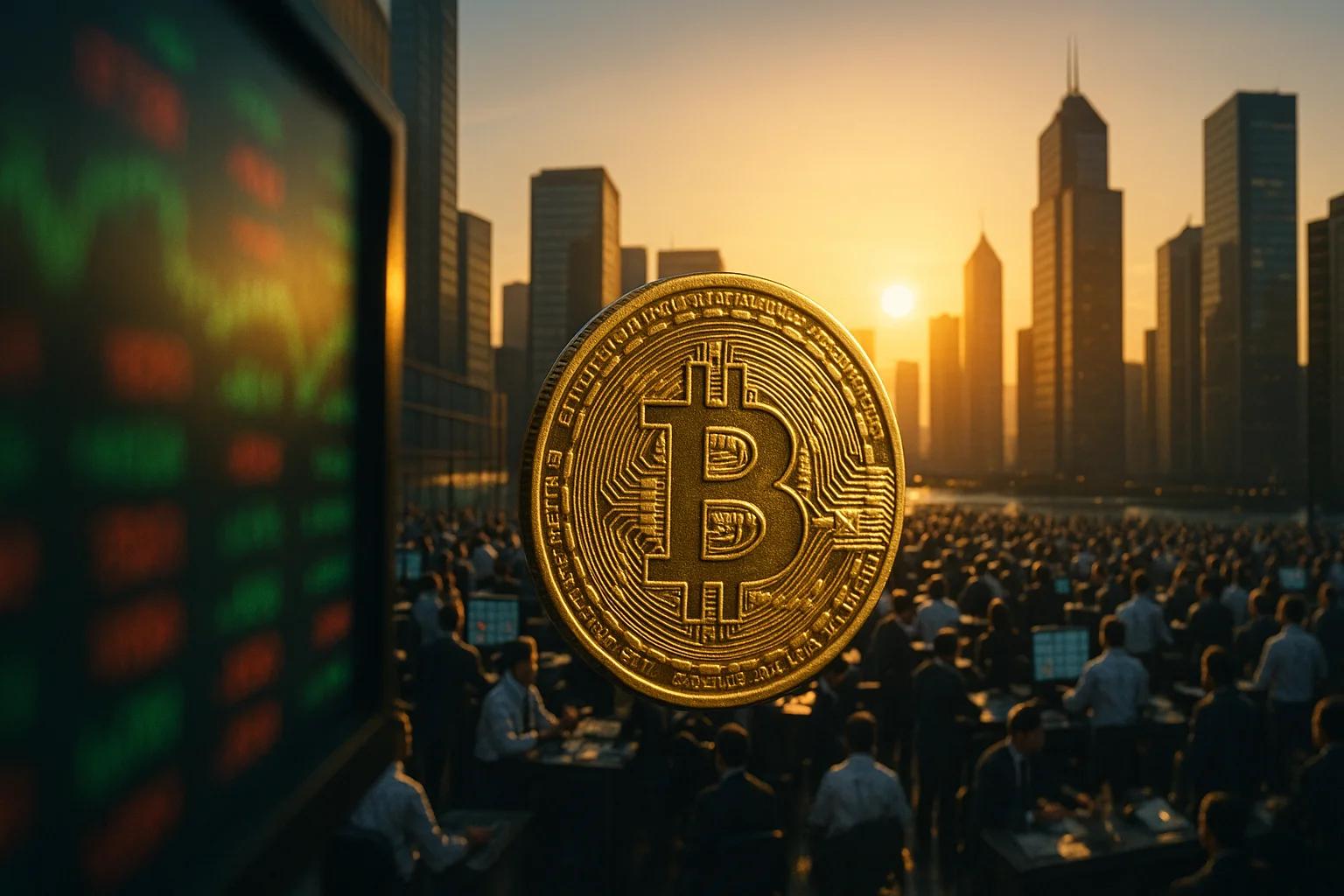 Bitcoin slips toward $66K as stocks rally on peace-deal momentum and oil hits 3-month lows