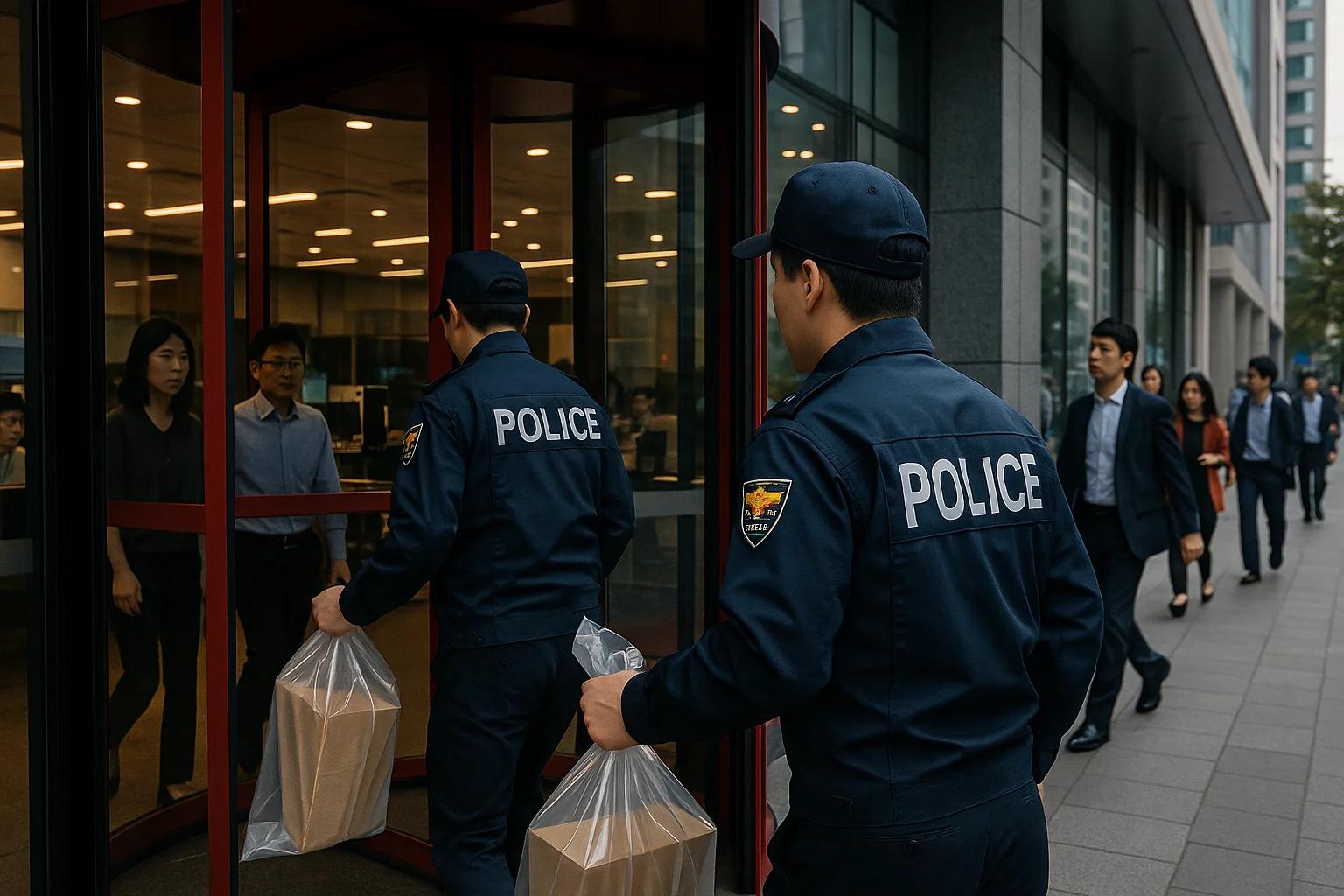 South Korea police raid Bithumb in lawmaker hiring-favoritism probe