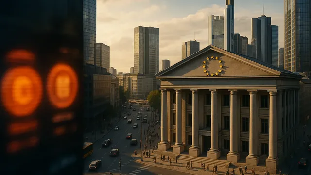 Historic building with European stars, city