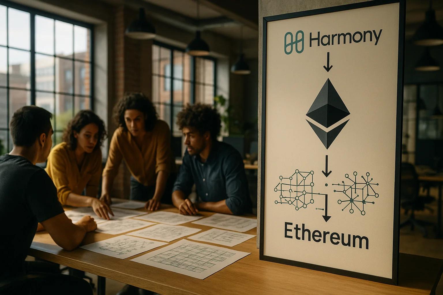 Group of people discussing plans at a table