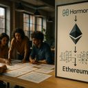 Group of people discussing plans at a table