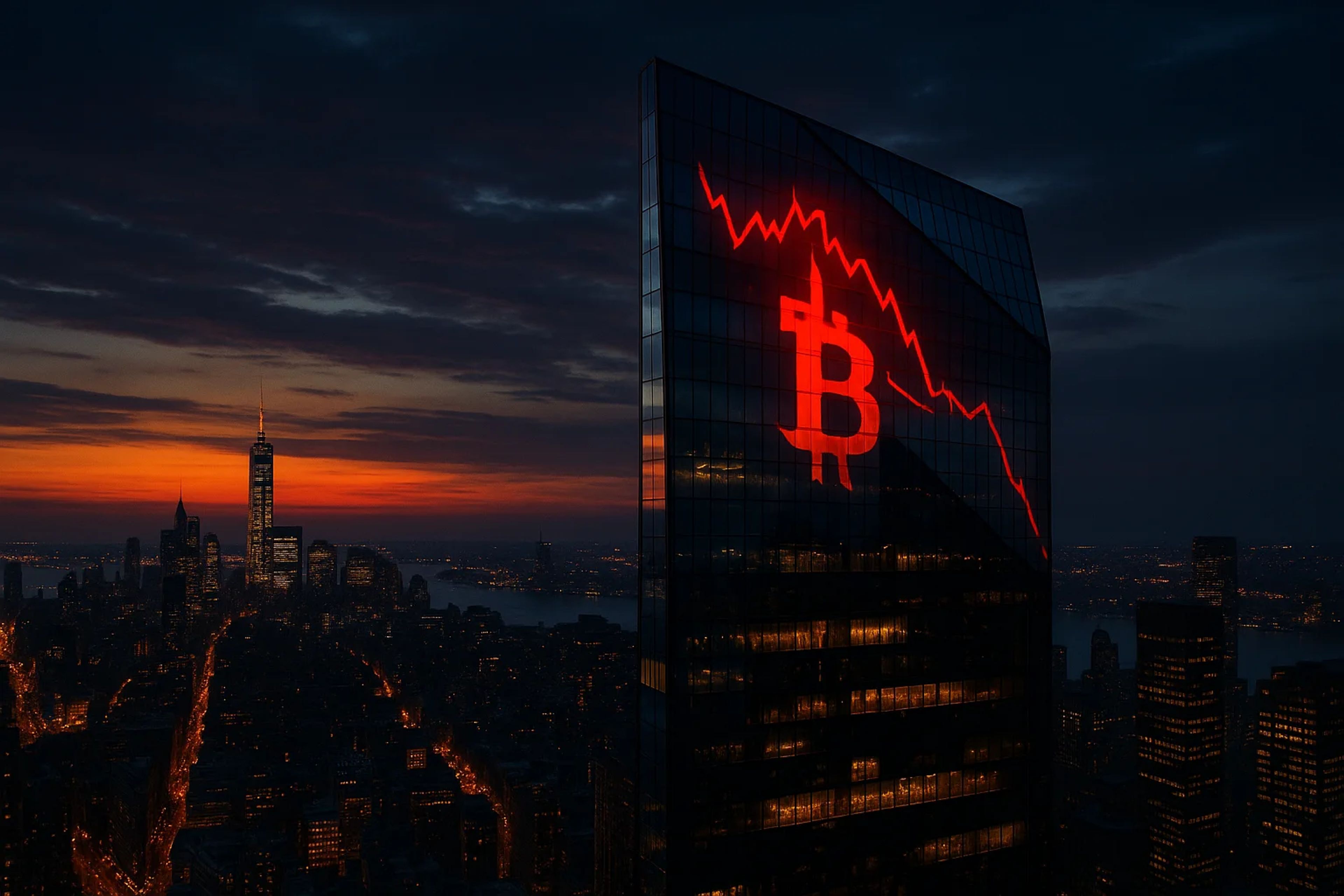 Bitcoin market cap drops to $1.45T, pushing BTC to 13th among global assets