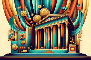 Colorful abstract representation of a classical