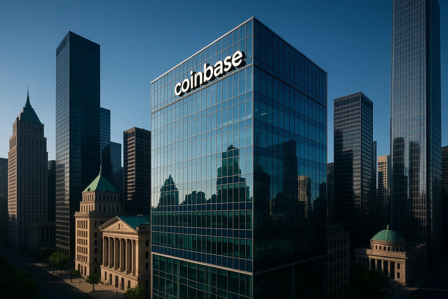 Modern skyscrapers with reflective glass facades