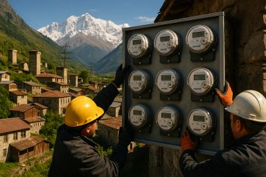 Georgia orders Mestia meter rollout as officials blame illegal mining for grid strain