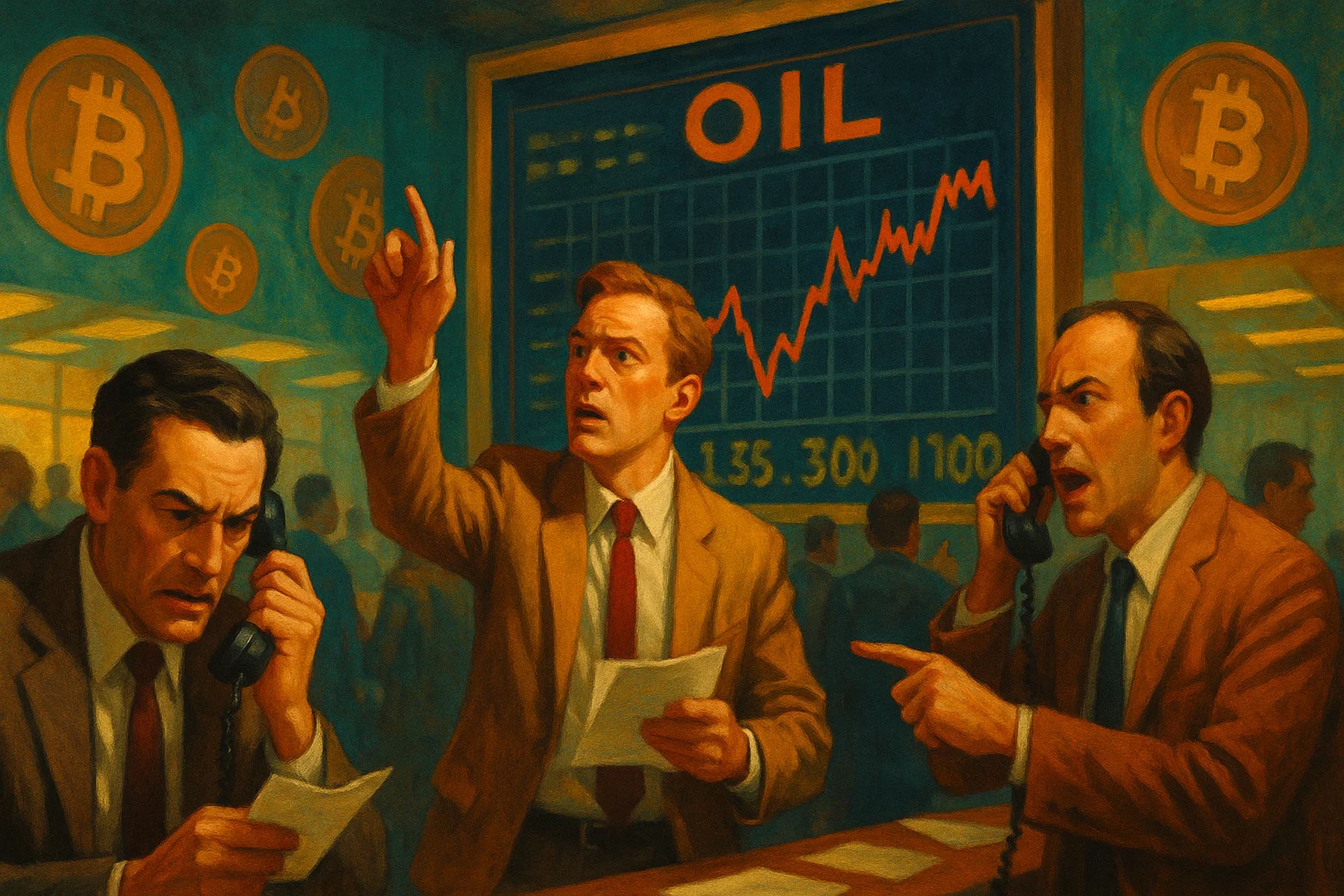 Bitcoin loses $80K as oil hits $106 and global yields surge