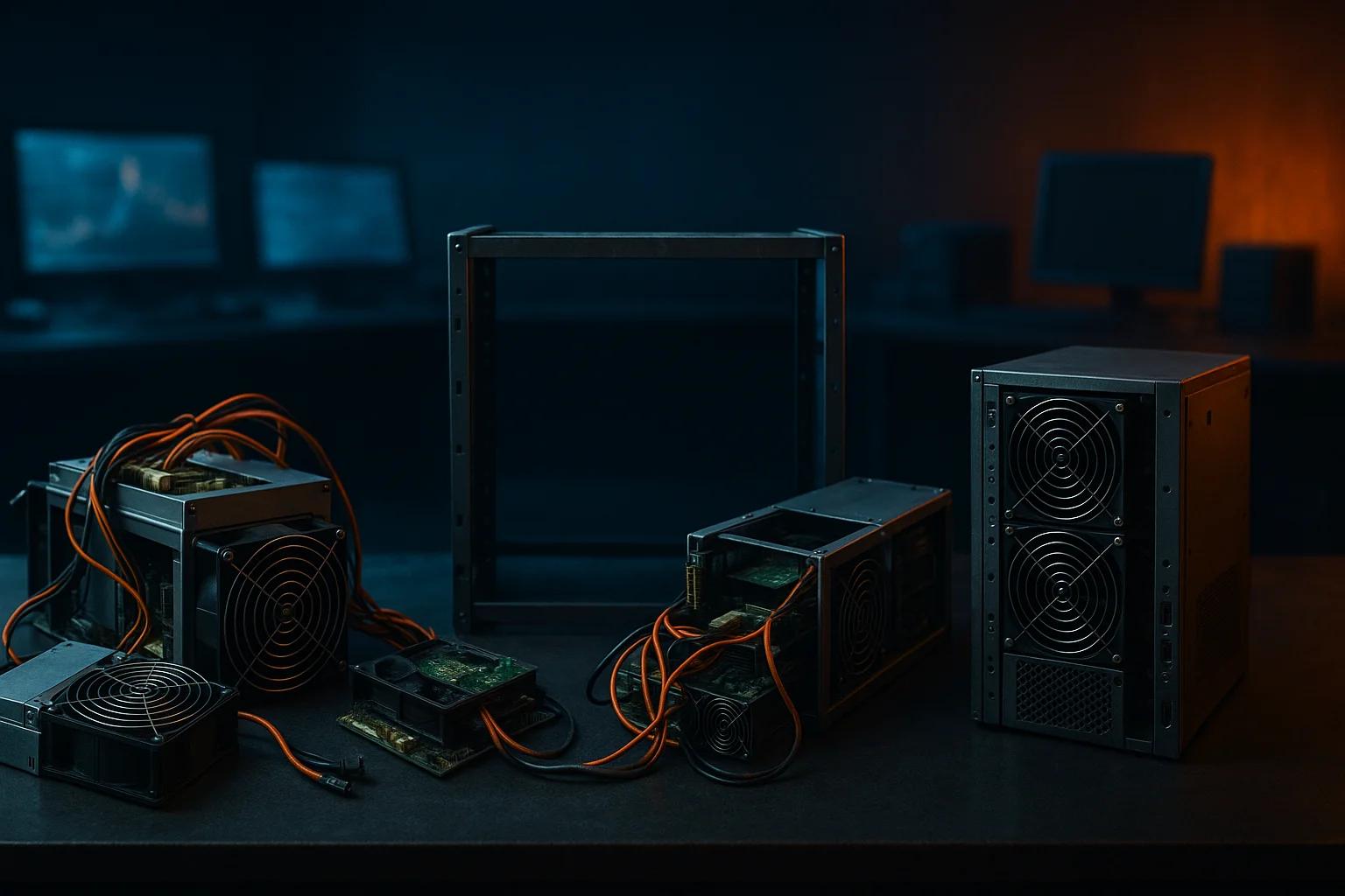 Computer hardware components with power supplies