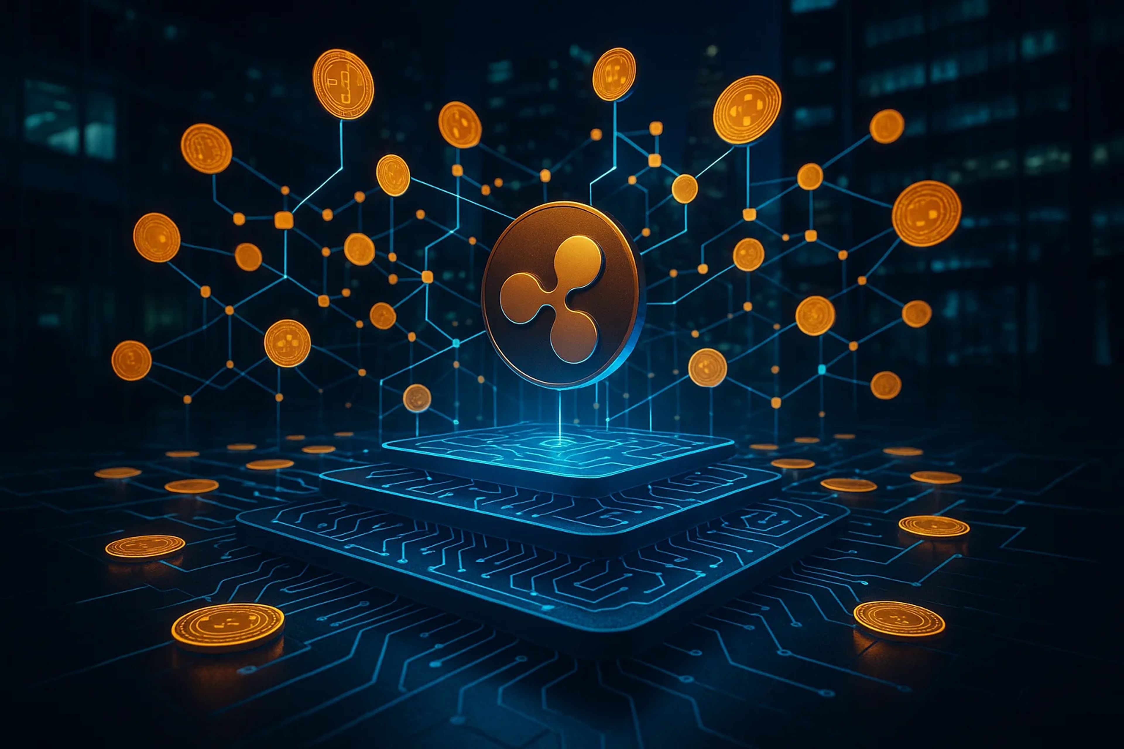 Digital representation of cryptocurrency with