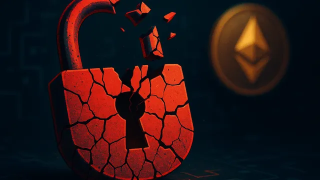 A cracked red padlock with a broken shackle, set