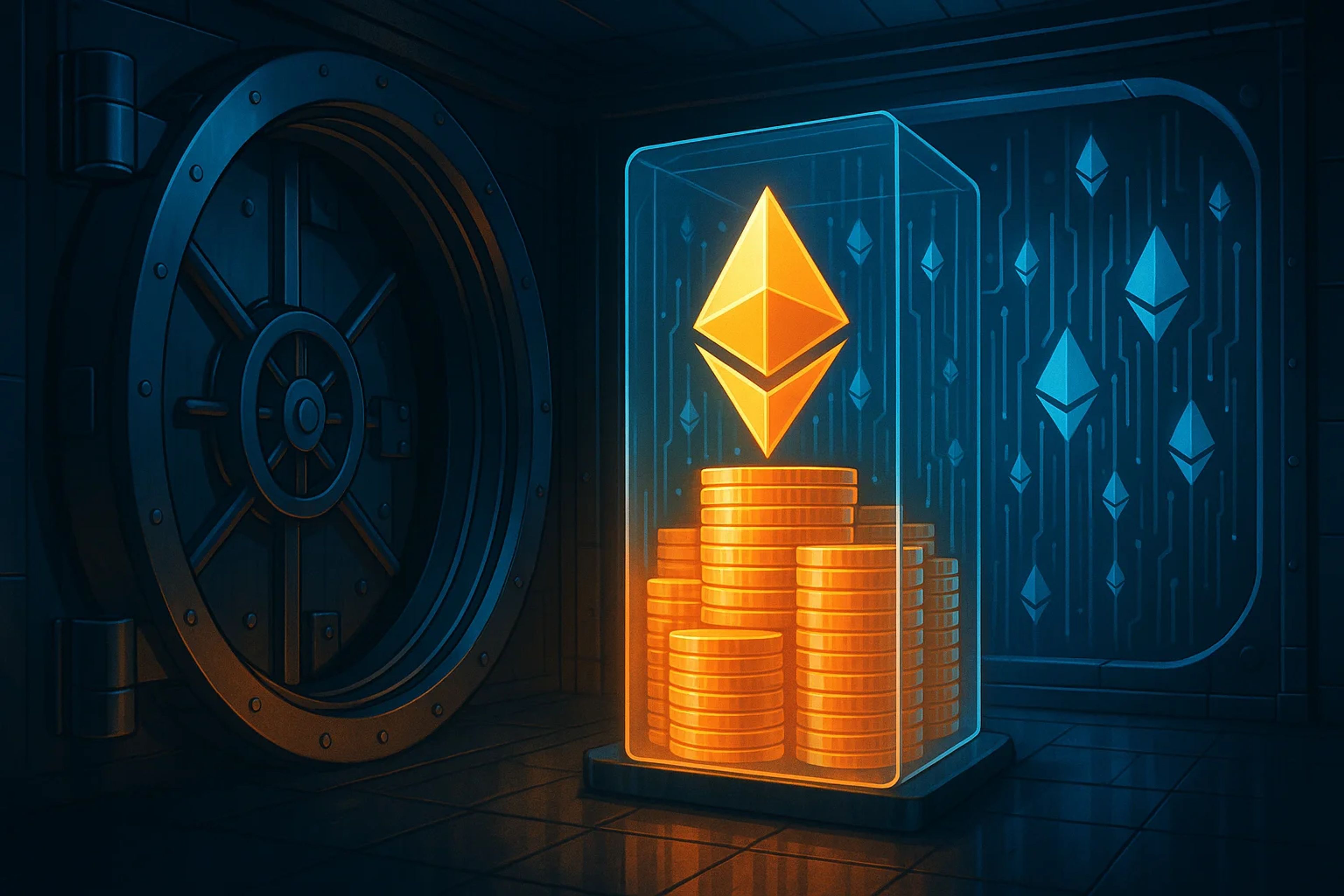 Lubin-labeled wallet moves 110,000 ETH into Sky vault collateral amid ETH drawdown