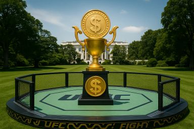 World Liberty Financial’s USD1 pays $250,000 UFC bonuses on White House lawn