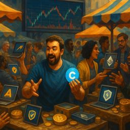 A bustling market scene with people discussing