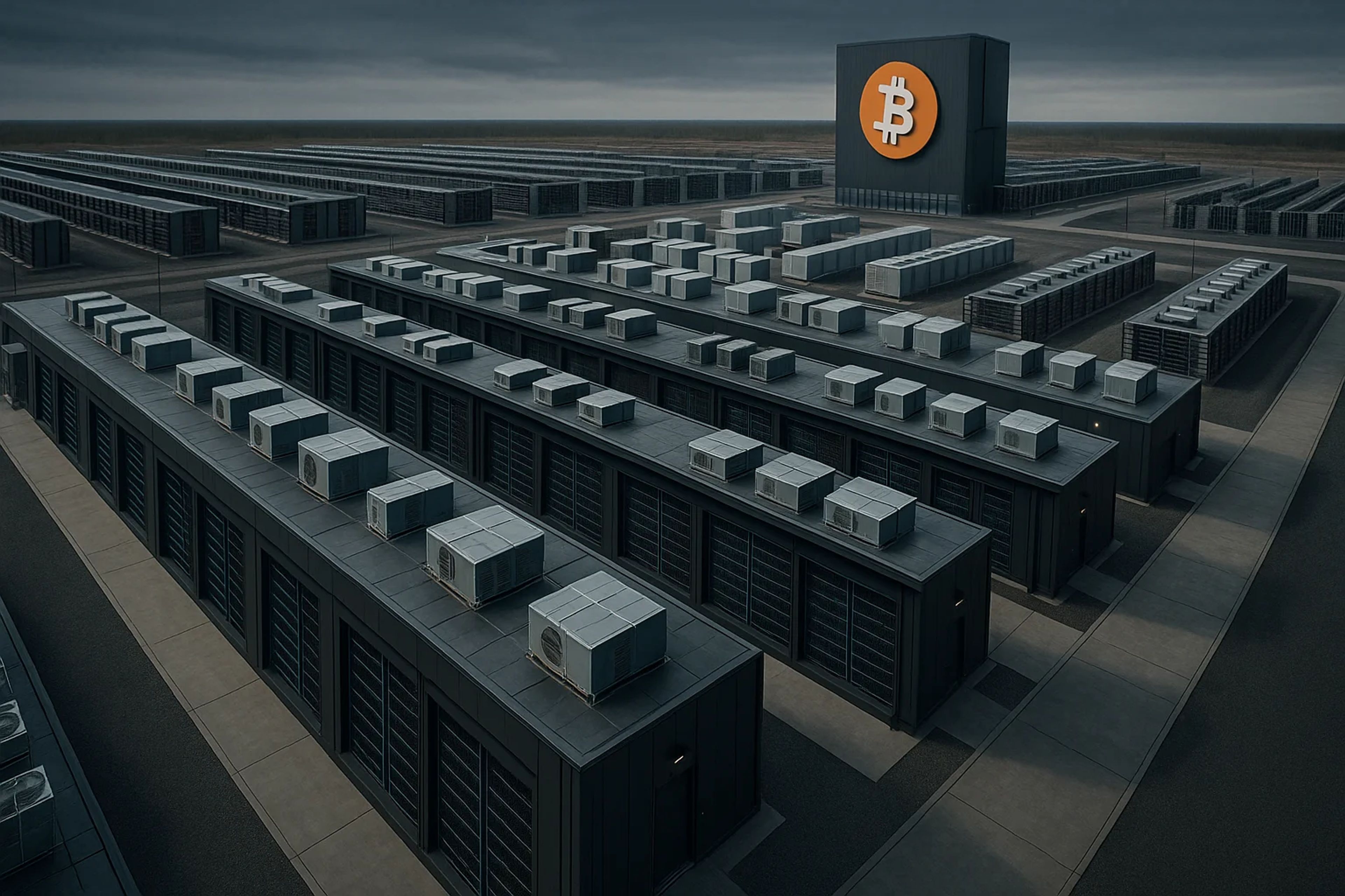 Rows of data storage units with cooling units