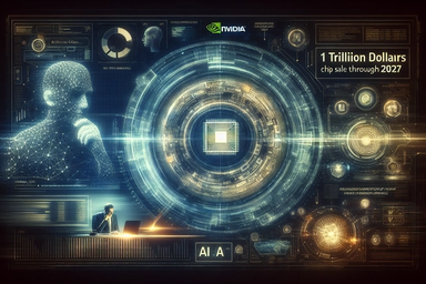 Nvidia CEO projects $1T in AI chip sales through 2027 as GTC keynote lifts AI tokens