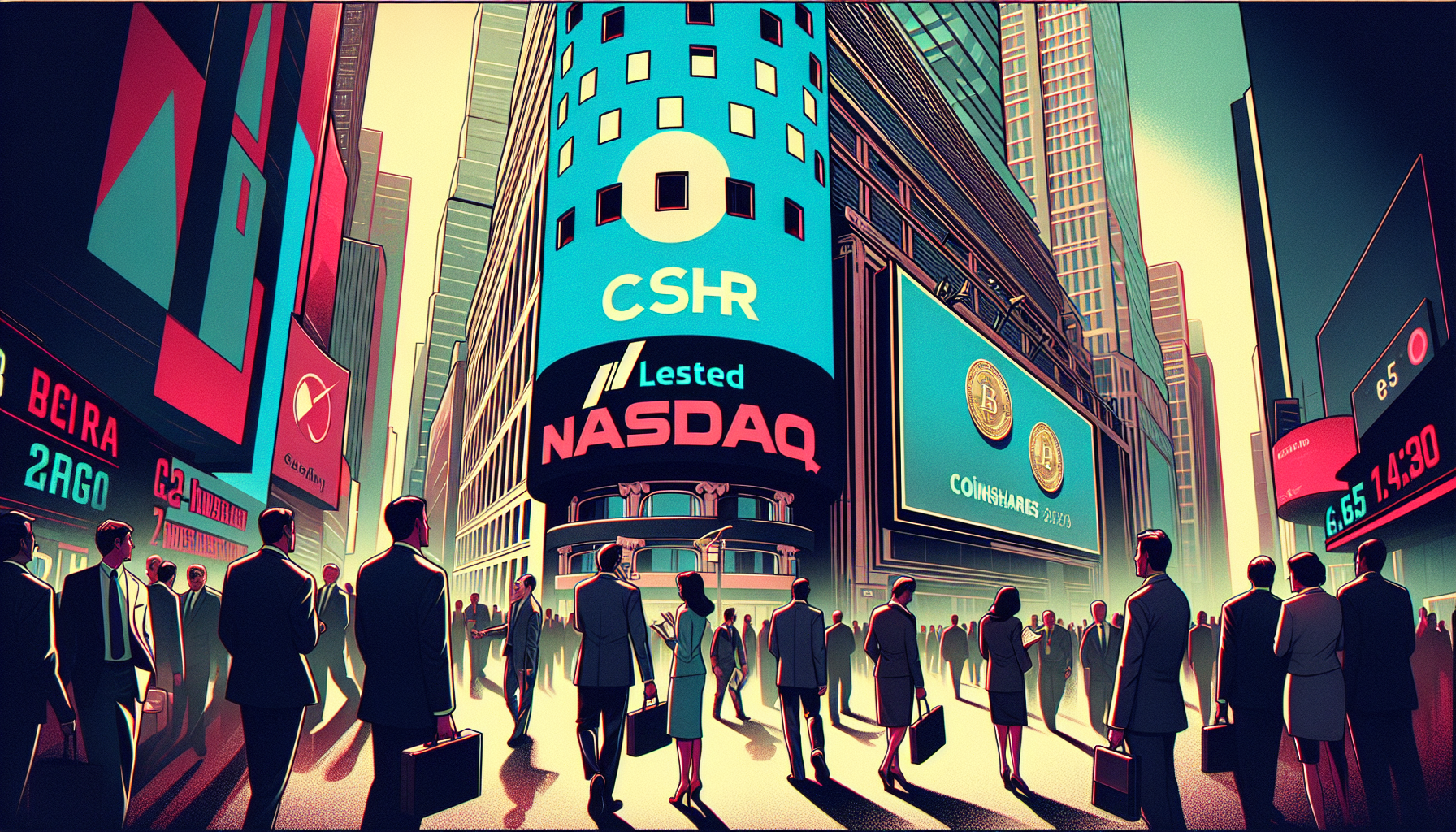 CoinShares closes Vine Hill SPAC and starts Nasdaq trading as CSHR