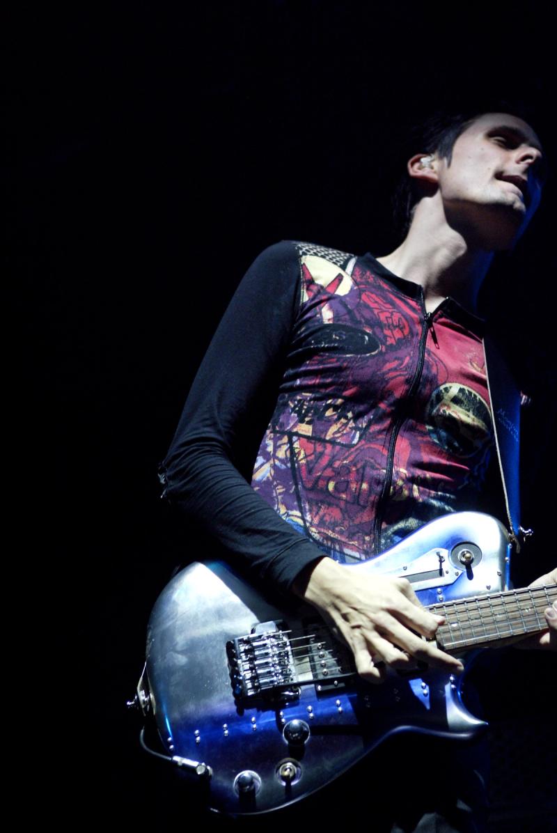 Matt Bellamy from MUSE.