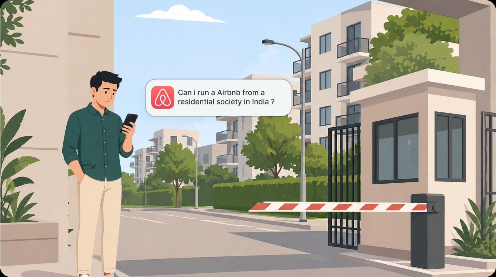 How to Run an Airbnb in a Residential Society in India