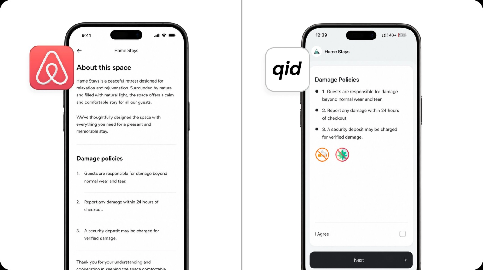 examples of clear mentions of damage policies