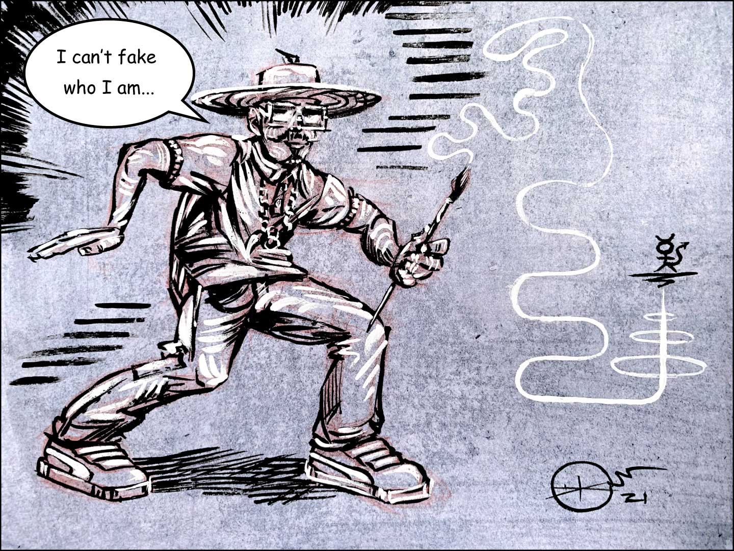 I can't fake who I am