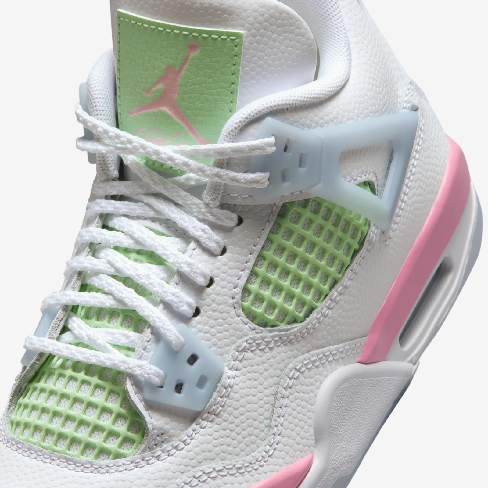 Air Jordan 4 Retro GS “White & Medium Soft Pink” drops February 1st, 2026