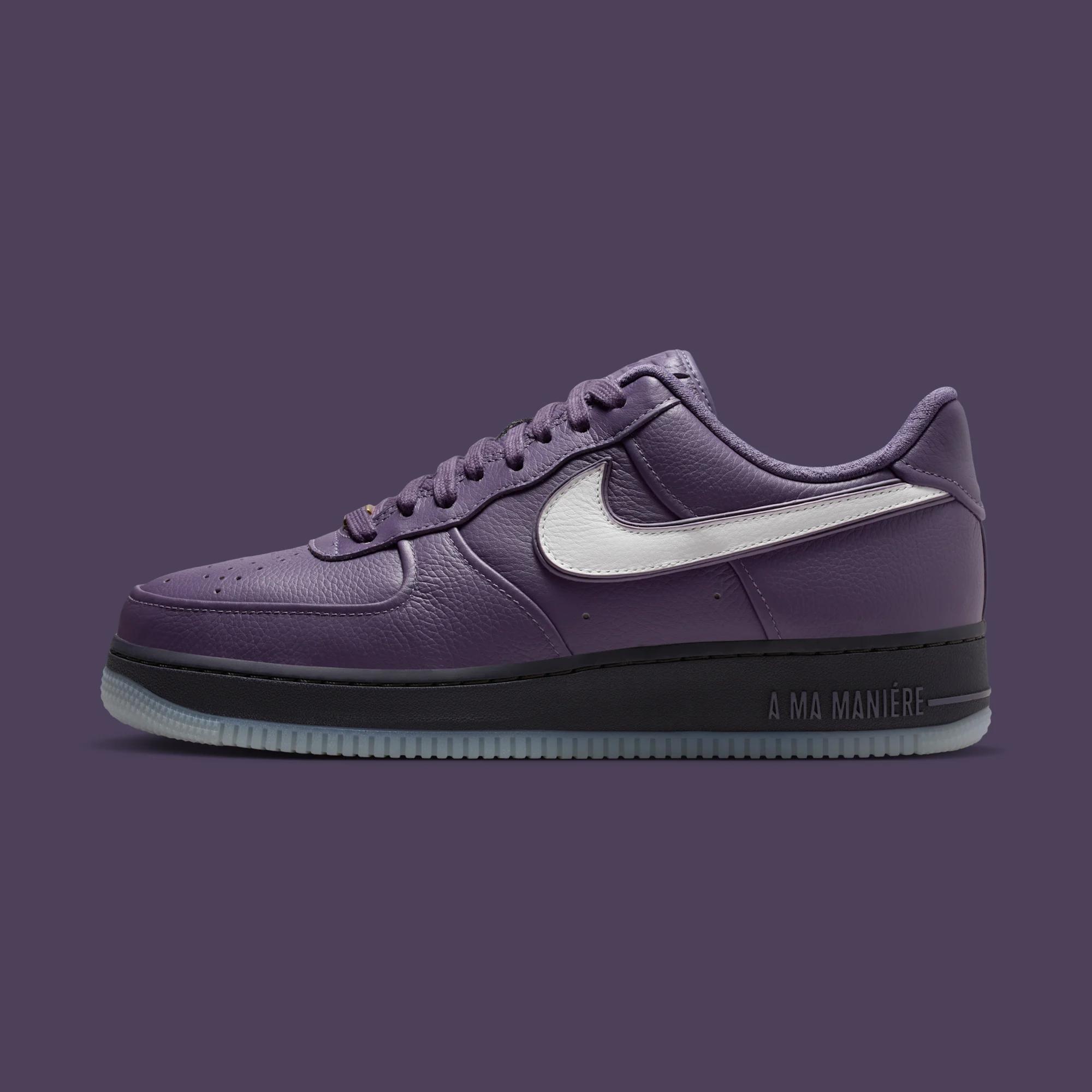 A Ma Maniere x Nike Air Force 1 Low "Canyon Purple" drops in 2026