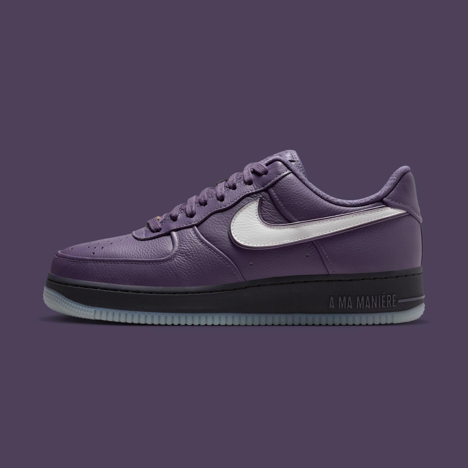 A Ma Maniere x Nike Air Force 1 Low "Canyon Purple" drops in 2026